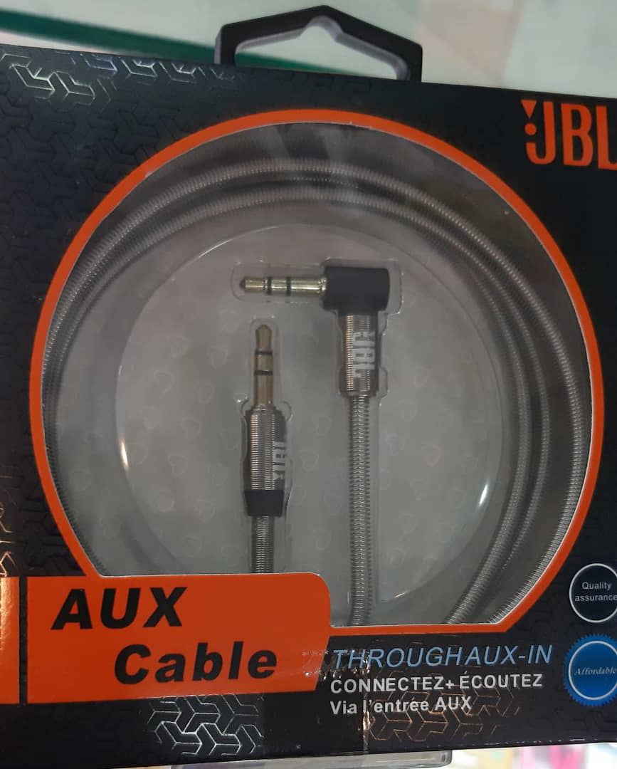 کابل AUX فنری برند JBL