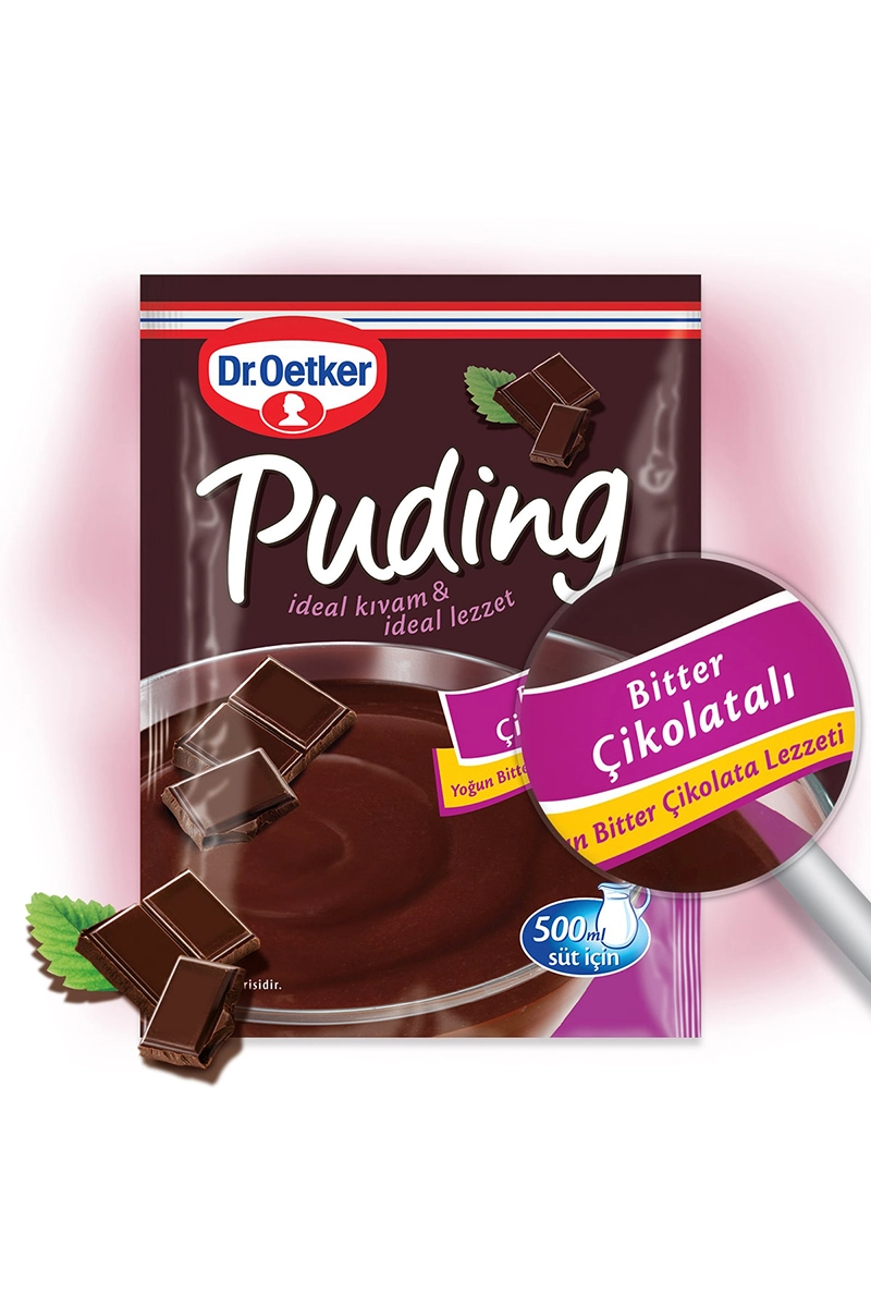 پودر پودینگ دکتر اوتکر با طعم شکلات تلخ 111 گرم