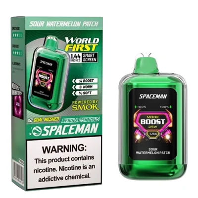 پاد یکبار مصرف 25000 پاف اسپیس من طعم هندوانه آبنبات ترش