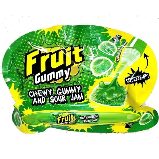 پاستیل و سس ترش خودکاری با طعم سیب (۵۵گرم)