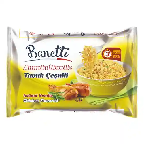 نودل بانتی Banetti با طعم مرغ 75 گرم