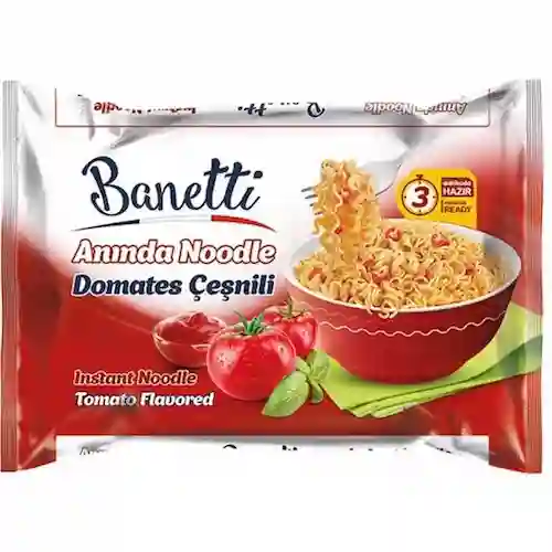 نودل بانتی Banetti با طعم گوجه فرنگی 75 گرم